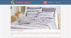 Desktop Screenshot of grandimpex.com